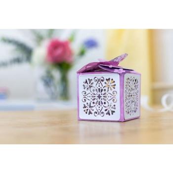 Gemini Locking Heart Favour Box Dimensionals Die & Stencil  - Stanze - 