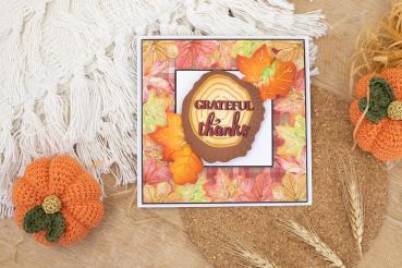 Crafters Companion -Autumn Blessings Collection Hello Autumn - Stanze