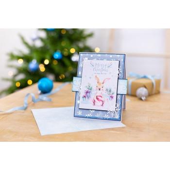 Crafters Companion - Watercolour Christmas Joyful wishes - Clear Stamps