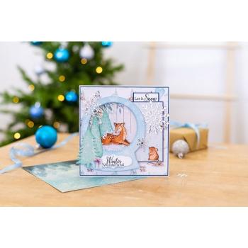 Crafters Companion - Watercolour Christmas Magical Christmas - Clear Stamps