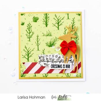 Picket Fence Studios Autumn Field 4x4 Inch Clear Stamps 