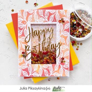 Picket Fence Studios Autumn Breeze Sequin Mix  Pailetten