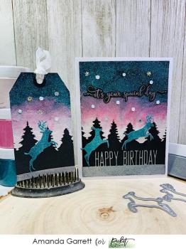 Picket Fence Studios Paper Glitz Silver Bells 1.9 oz 