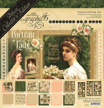 Graphic 45 "Portrait of a Lady Deluxe Collector's Edition" 12x12" Collection Pack