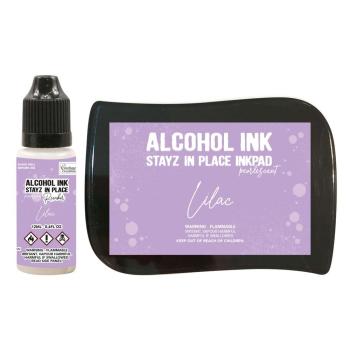 Couture Creations Stayz in Place Alcohol Ink Pearlescent -  Stempelkissen Perlglanz   Lilac Pad Rei