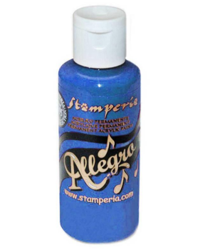 Stamperia Allegro Paint  "Blue" 60ml - Acrylfarbe