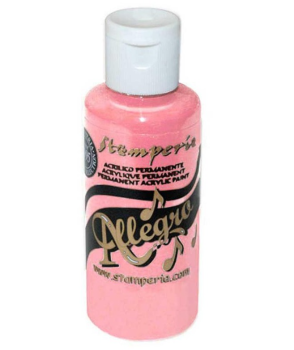 Stamperia Allegro Paint  "Pink" 60ml - Acrylfarbe