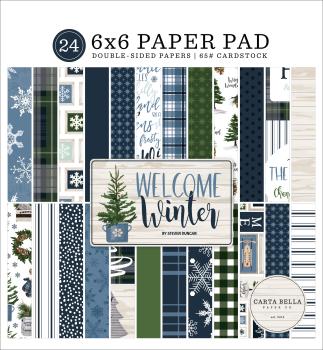 Carta Bella "Welcome Winter" 6x6" Paper Pad