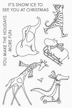 My Favorite Things Stempelset "Christmas Safari" Clear Stamp Set