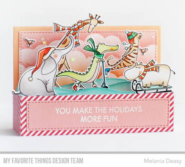 My Favorite Things Stempelset "Christmas Safari" Clear Stamp Set