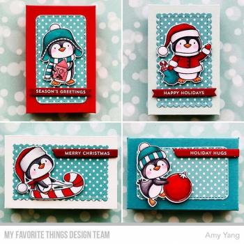 My Favorite Things Die-namics "It's Penguining to Look a Lot Like Christmas" | Stanzschablone | Stanze | Craft Die