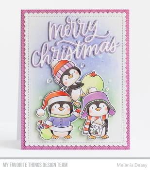 My Favorite Things Die-namics "It's Penguining to Look a Lot Like Christmas" | Stanzschablone | Stanze | Craft Die