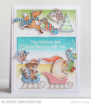 My Favorite Things Stempelset "Put the Jolly in the Holidays" Clear Stamp Set