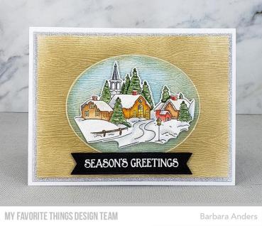 My Favorite Things Stempelset "Season's Greetings" Clear Stamp Set