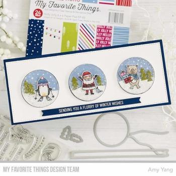 My Favorite Things Stempelset "Snow Globe Singles" Clear Stamp Set