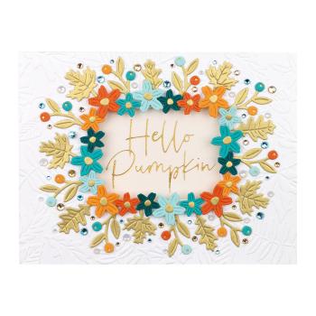 Spellbinders Die "Mini Fall Blooms Etched" Stanzschablone