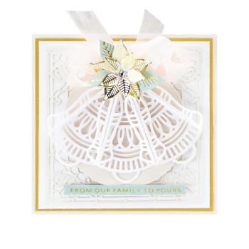 Spellbinders Die "Silver Bells Dimensional Doily Etched" Stanzschablone