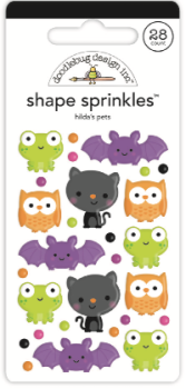 Doodlebug Design Hilda's Pets Shape Sprinkles 