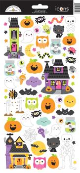 Doodlebug Design Happy Haunting Icons Stickers 