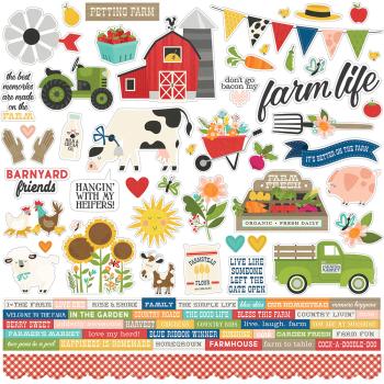 Simple Stories - Homegrown  - Cardstock Sticker 