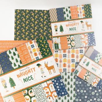 Dovecraft Paper Pack "Naughty or Nice" 12x12"