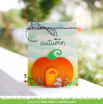 Lawn Fawn Craft Dies - Pumpkin House