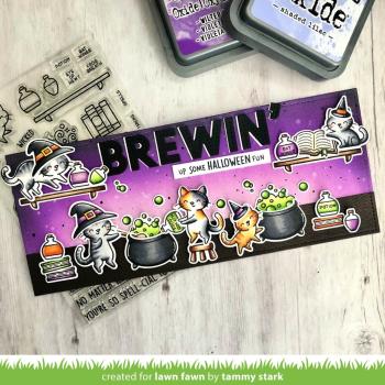 Lawn Fawn Craft Dies - Purrfectly Wicked Add-On