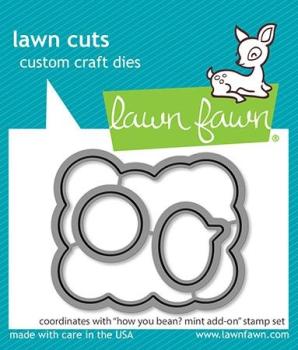 Lawn Fawn Craft Dies - "How You Bean? Mint Add-On" - Stanzen