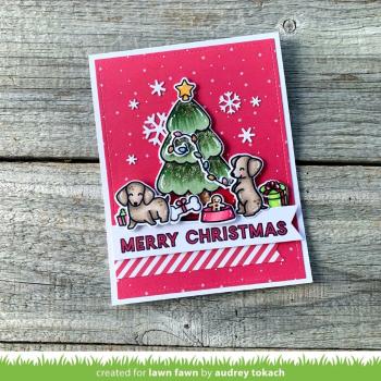 Lawn Fawn Stempelset "Furry and Bright" Clear Stamp