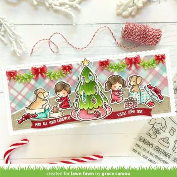 Lawn Fawn Stempelset "Joy To All" Clear Stamp