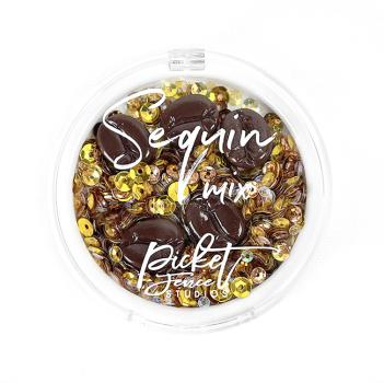 Picket Fence Studios Coffee Beans Sequin Mix  Pailetten