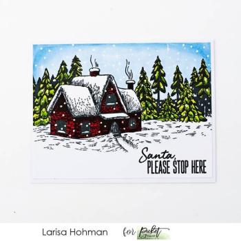 Picket Fence Studios For the Holidays 6x6 Inch Clear Stamps 