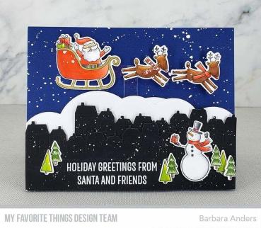 My Favorite Things Die-namics "Happy Ho-Ho-Holidays" | Stanzschablone | Stanze | Craft Die