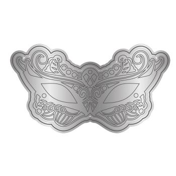 Crafters Companion -Masquerade Ball Metal Die Elegant Mask - Stanze