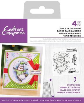 Crafters Companion - Dance in the Snow  - Clear Stamps