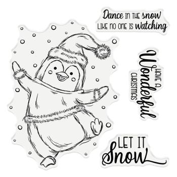 Crafters Companion - Dance in the Snow  - Clear Stamps