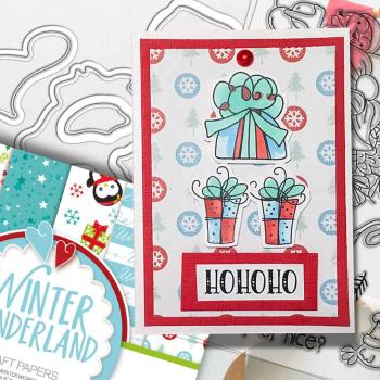 Polkadoodles Stempel "Gnome Naughty or Nice" Clear Stamp-Set