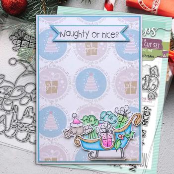 Polkadoodles Stempel "Gnome Naughty or Nice" Clear Stamp-Set