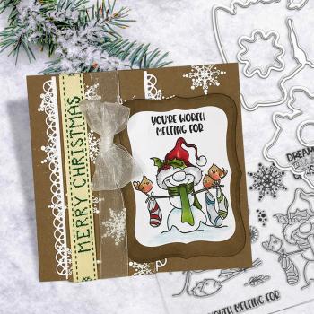 Polkadoodles Stempel "Gnome Worth Melting For" Clear Stamp-Set