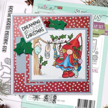 Polkadoodles Stempel "Gnome Worth Melting For" Clear Stamp-Set