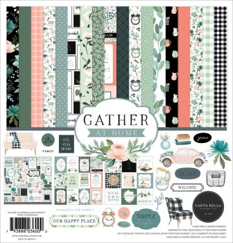 Carta Bella "Gather At Home" 12x12" Collection Kit
