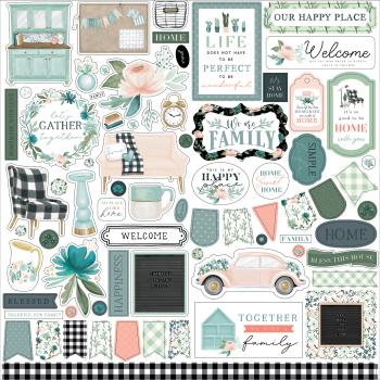 Carta Bella "Gather At Home" 12x12" Collection Kit