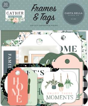 Carta Bella "Gather At Home" Frames & Tags