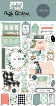 Carta Bella "Gather At Home" Puffy Stickers