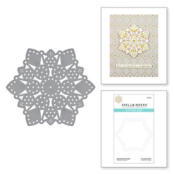 Spellbinders Die "Sparkling Mandala Etched" Stanzschablone