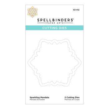 Spellbinders Die "Sparkling Mandala Etched" Stanzschablone