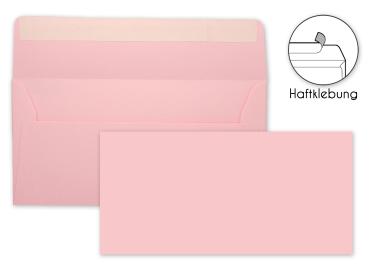 Briefumschlag DIN-Lang 120g/m² oF Haftklebung in rosa