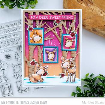 My Favorite Things Die-namics "Deer, Sweet Friend" | Stanzschablone | Stanze | Craft Die