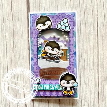 Carlijn Design Pinguin Puck   Clear Stamps - Stempel 