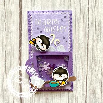 Carlijn Design Pinguin Puck   Clear Stamps - Stempel 